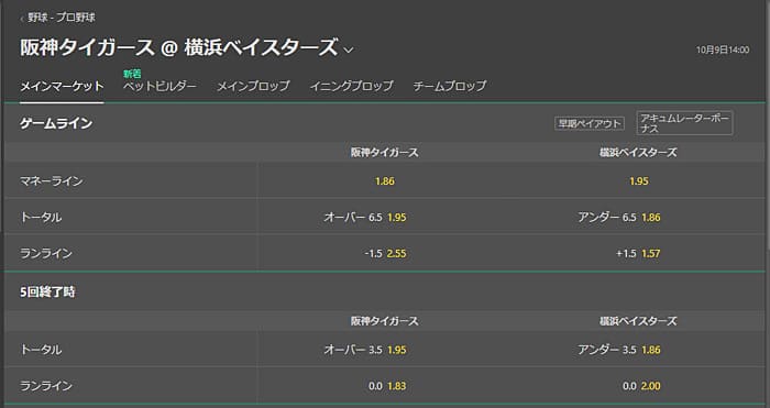 NPB(プロ野球)