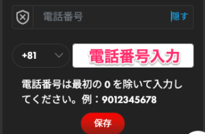 ハントカジノ　電話暗号