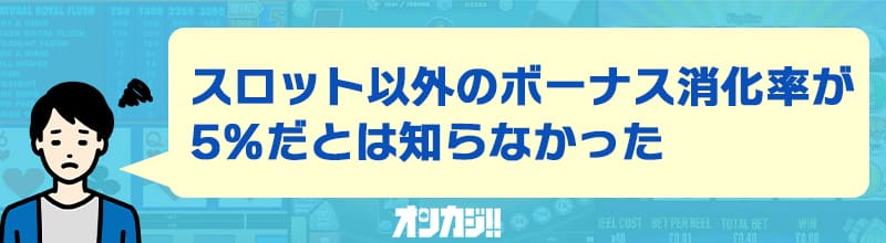 ラーメンベットの入金不要ボーナス悪い評判・口コミ①